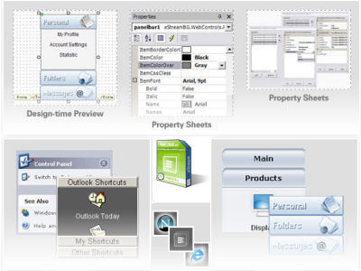 EStream PanelBar.NET Pro Screenshot